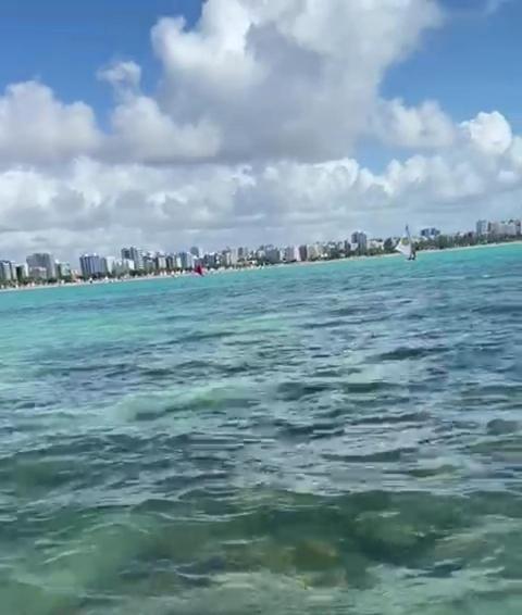 Na Beira Mar De Pajucara - Edificio Neo 2 - Apartamento Com 02 Quartos - Tem Varanda- Vista Lateral Do Mar - Avenida Doutor Antonio Gouveia 1081- Consumo Eletrico E Pago No Ckeck-Out 1Kwh E 1,35 Reias Maceió Eksteriør bilde